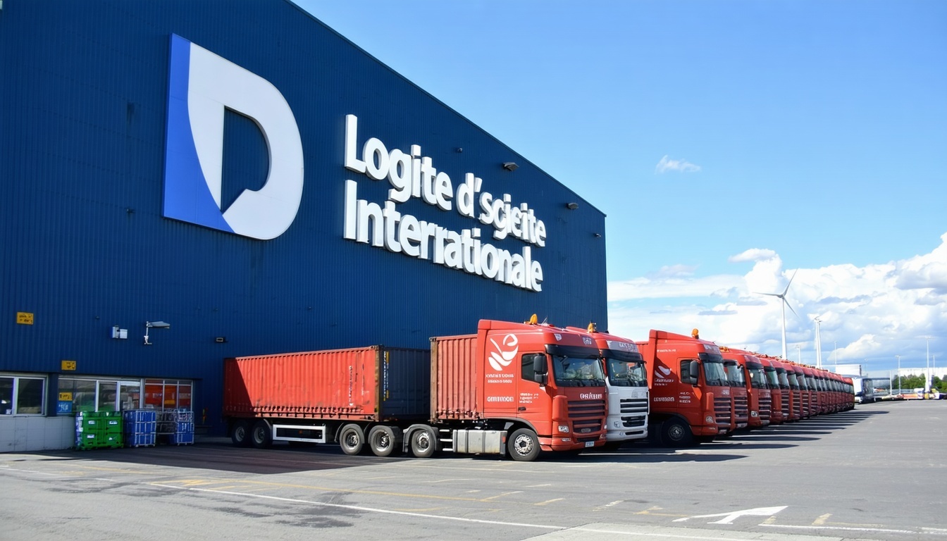 Logo d'une société logistique internationale